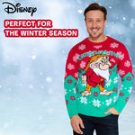 Disney Mens Christmas Jumper - Grumpy - Get Trend