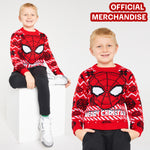 Marvel Christmas Jumper - Kids Festive Christmas Sweater - Get Trend