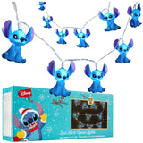 Disney Stitch LED String Lights 10 pcs, Fairy Lights Kids Teenagers Adults 150cm, Indoor Bedroom Dorm Decor Accessories