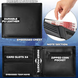 Tottenham Hotspur F.C. Sports Fan Wallet Accessories Set with Card Slots & Coin Pocket